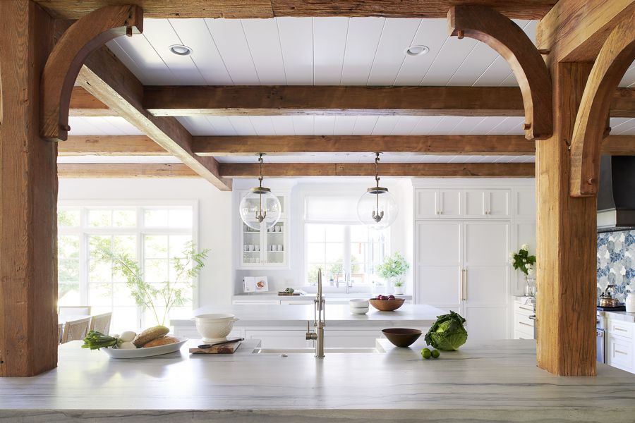 Classic Style with Exposed Beams