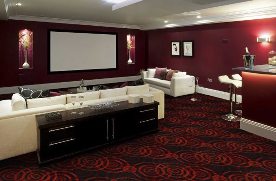 Comfortable and Long-lasting Flooring for Your Home Movie Theater