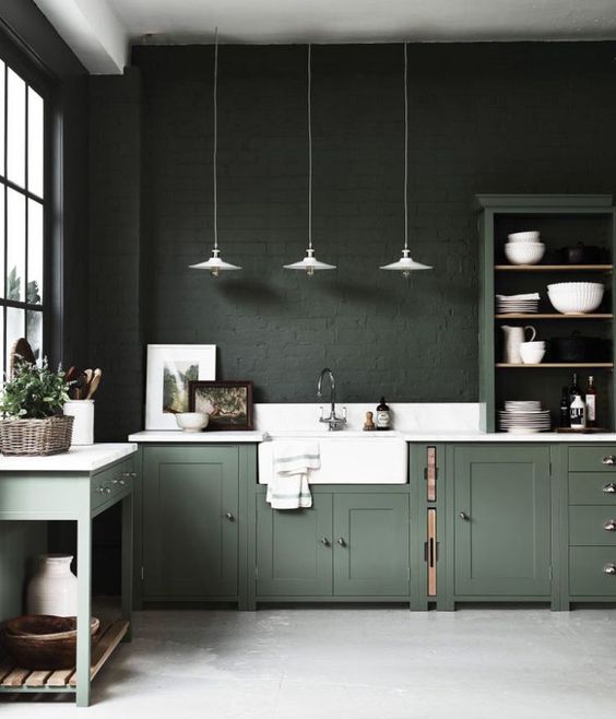 Fall In Love With Monochromatic Kitchens