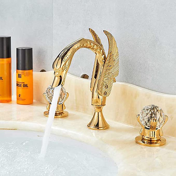 Luxury Gold Swan Faucet