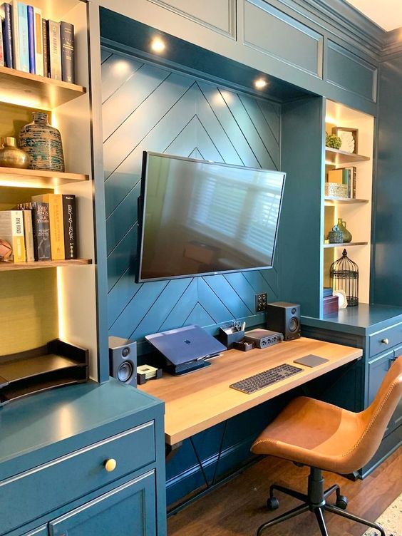 Recreate Your Basement Area Into a Home Office