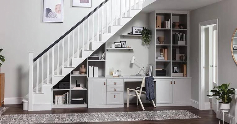 Built-In Cabinets Under Your Staircase