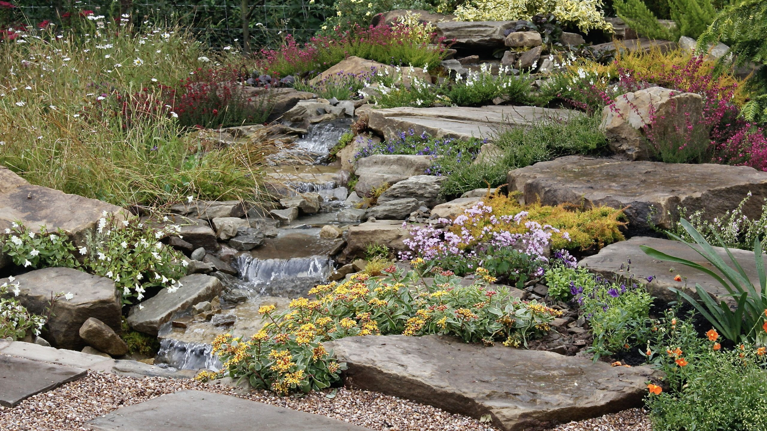 Create a Hillside Rock Garden