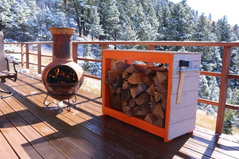 Discover a More Compact Firewood Rack