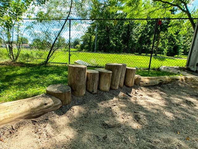 Fallen Log Edging