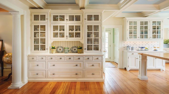 Install a Full Wall China Cabinet