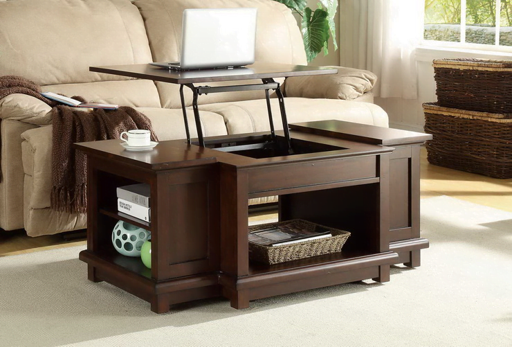 Lift the Top Extendable Coffee Table