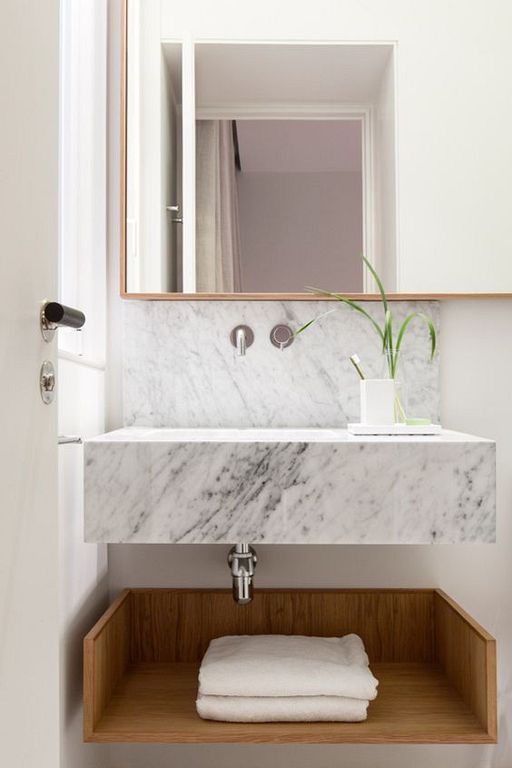 Marble Finish Bathroom Sink