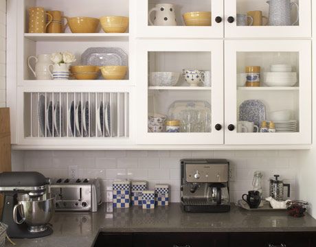 Open Kitchen with Built-In Storage