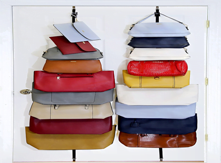 Over-The-Door Belt:Strap Purse Storage