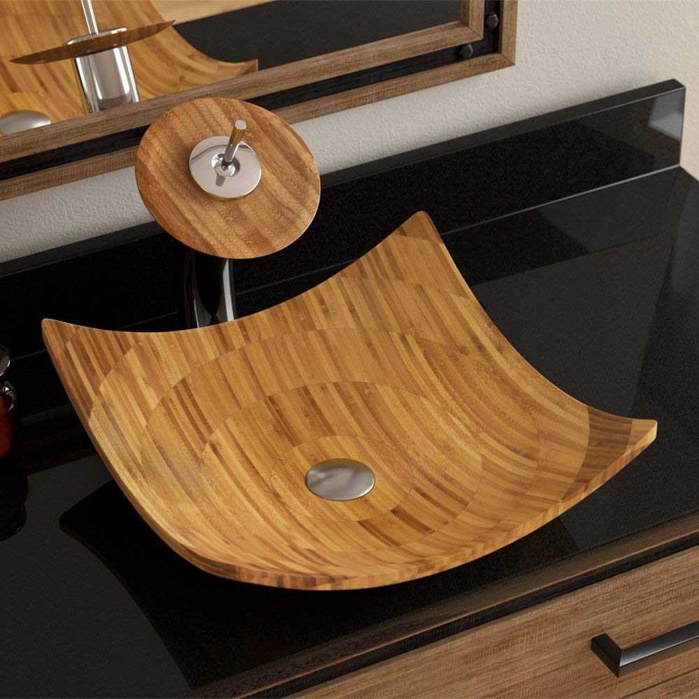 Plate Shaped Bathroom Sink