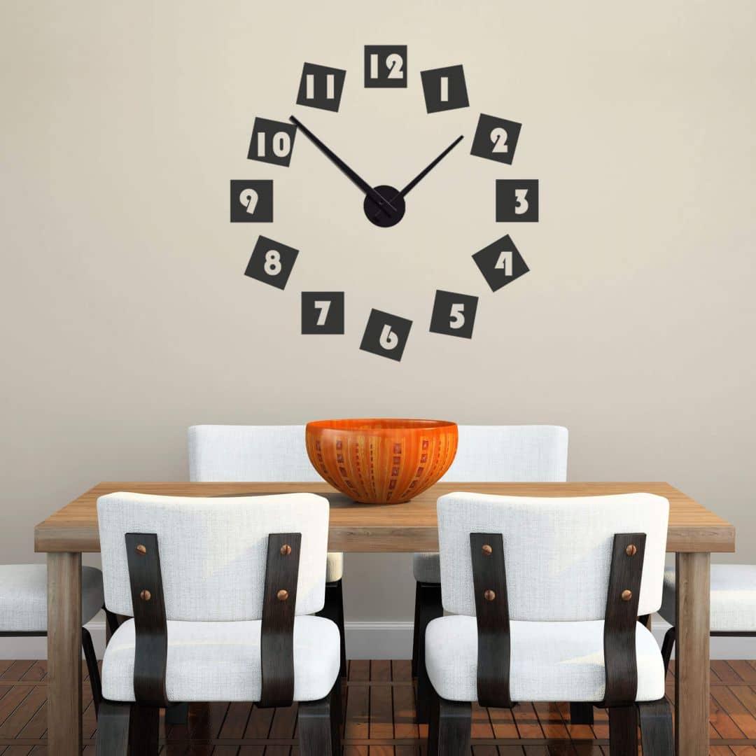 Sticker Clock