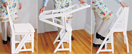 The Folding Chair Ladder