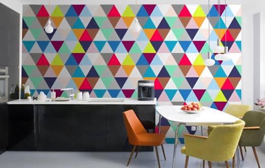 Try Patterns to Brighten up The Walls