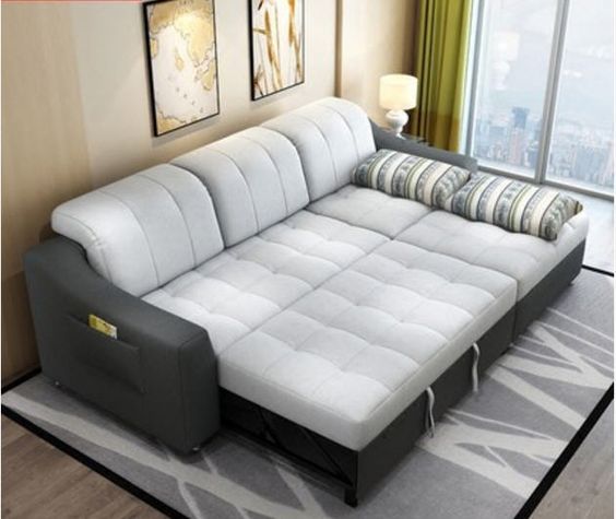 White Sofa with Some Fascinating Features