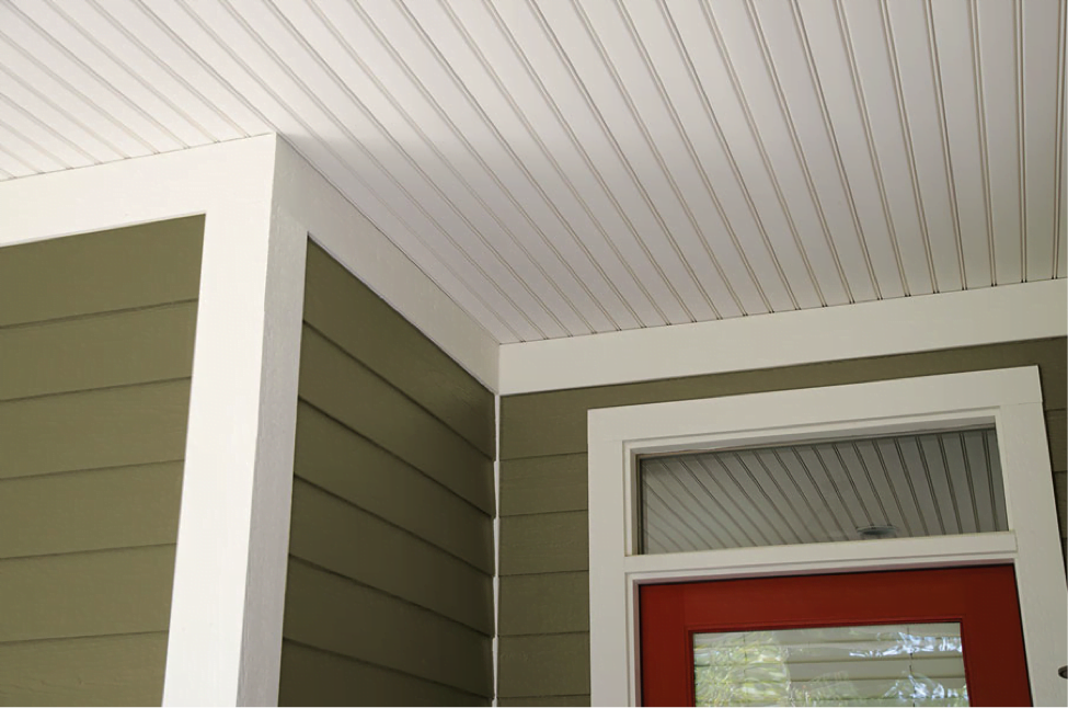 BeadBoard Inexpensive Porch Ceiling Ideas