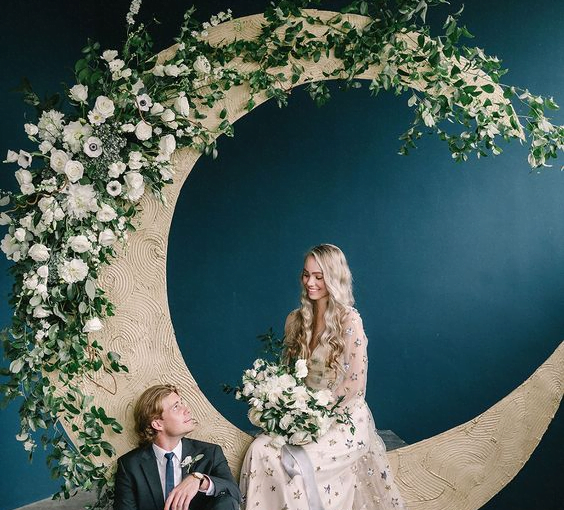 Celestial Element Centerpiece Backdrop