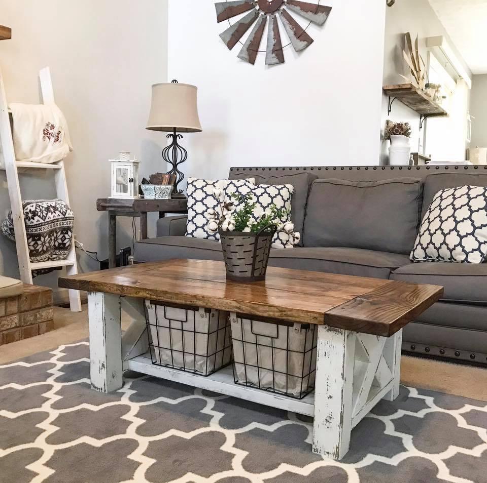 Chunky Farmhouse Coffee Table