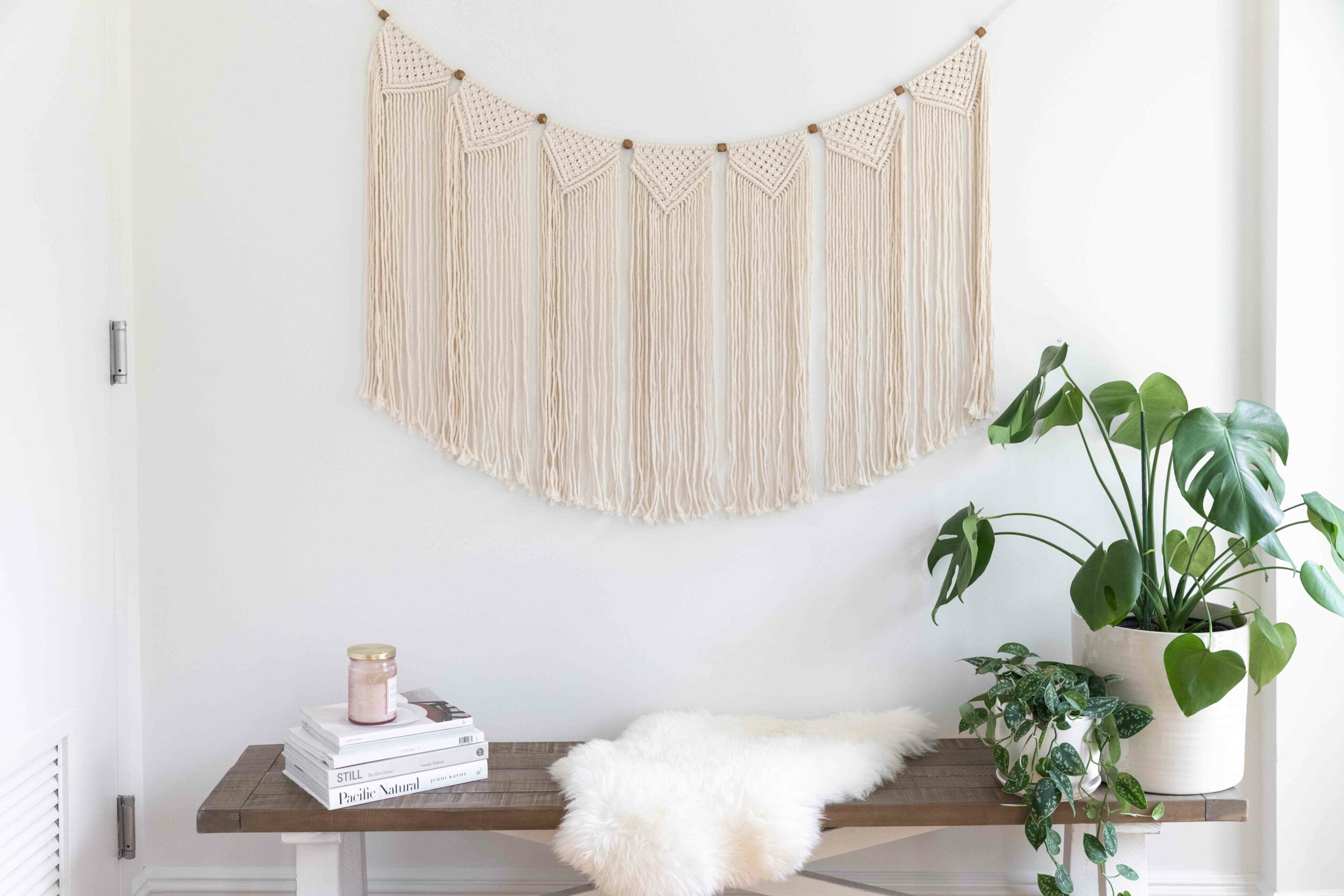 Consider Hanging Cloth as Your Office Wall Decor