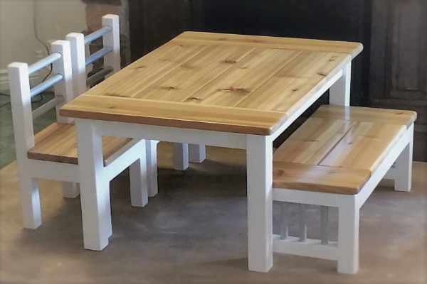 DIY Farmhouse Kids Table