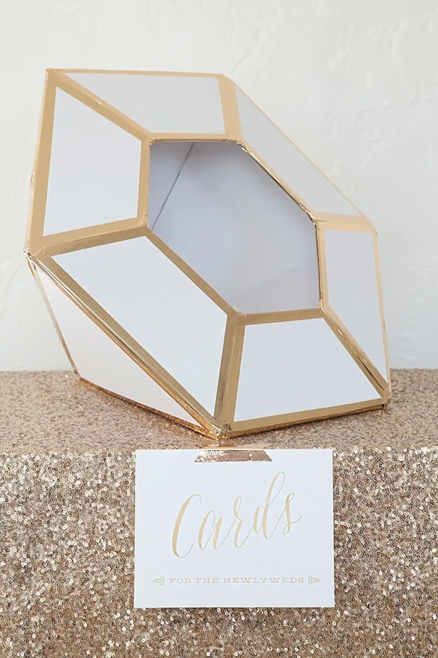 Diamond Shaped Card Box