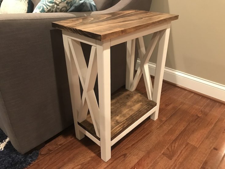 Farmhouse End Table