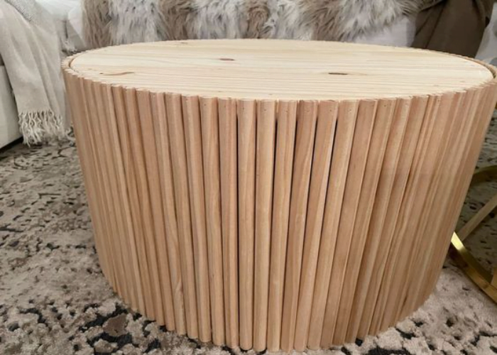 Flute-Style Coffee Table in Vogue