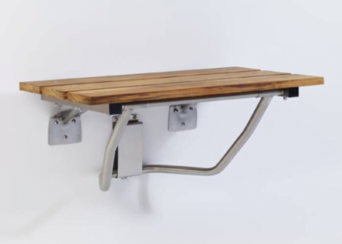Foldable Wooden Shower Bench