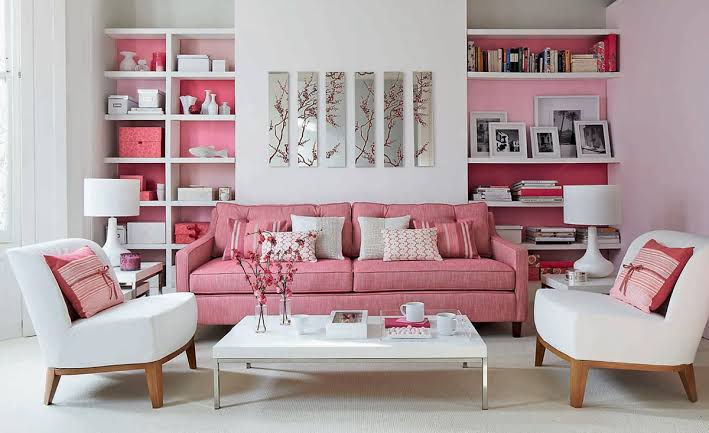 Gorgeous Pink Couch Living Room Ideas You'll Love