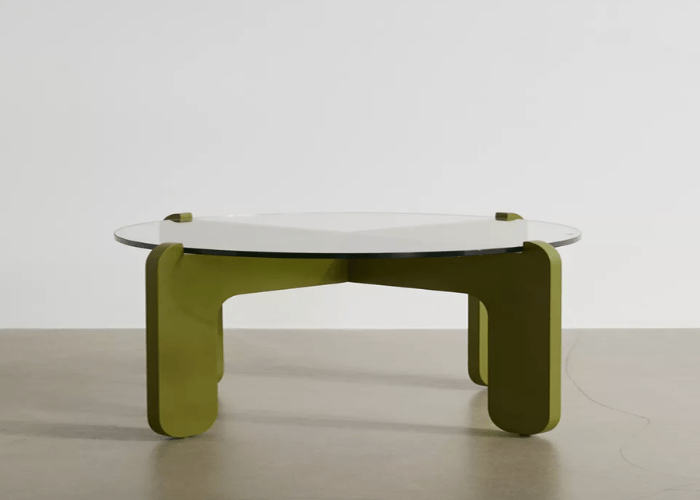 Green Retro Styled Coffee Table