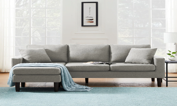 Grey Sectional Couch With Chaise