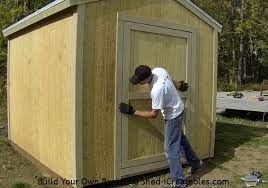 Hollow Continuity Shed Door