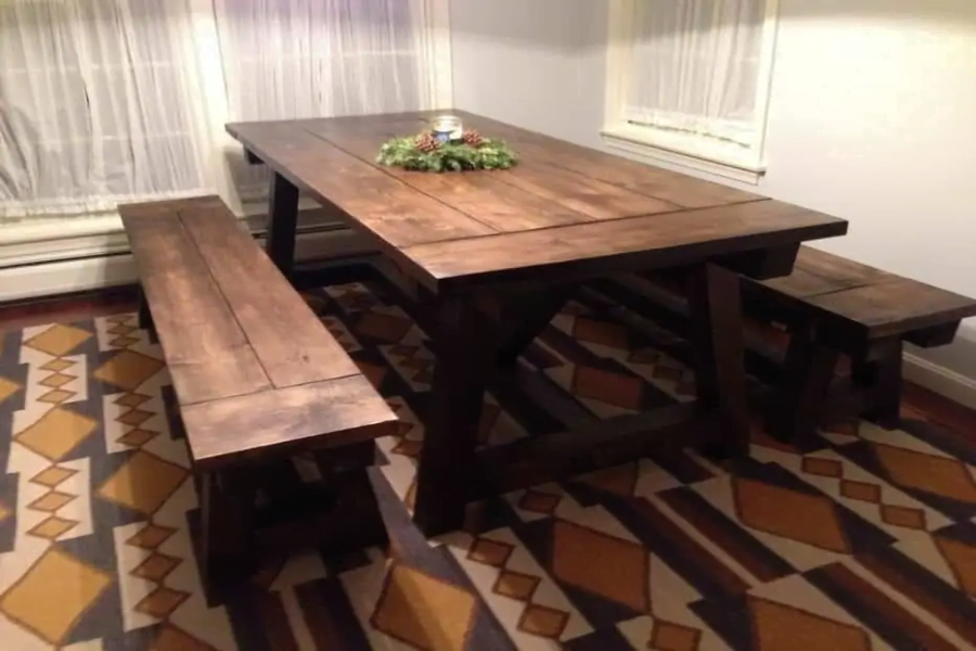 Inexpensive Farmhouse Table