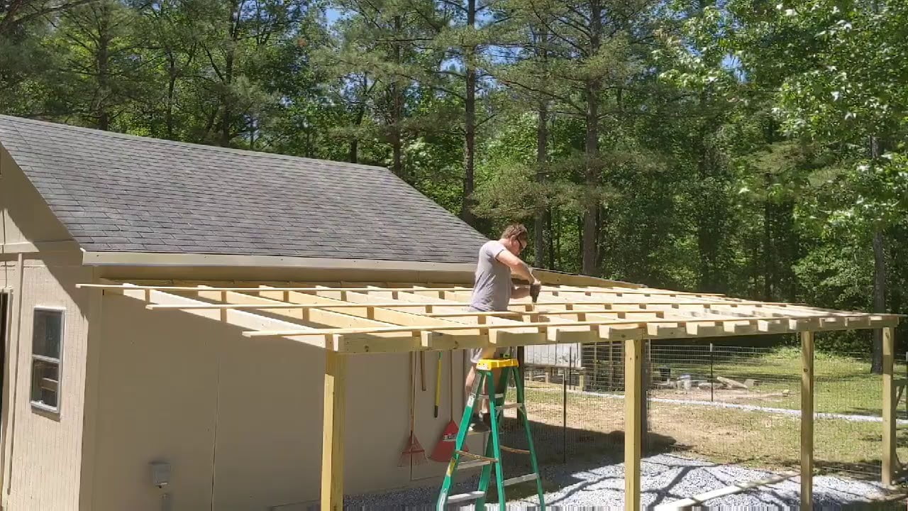 Lean-to-Shed