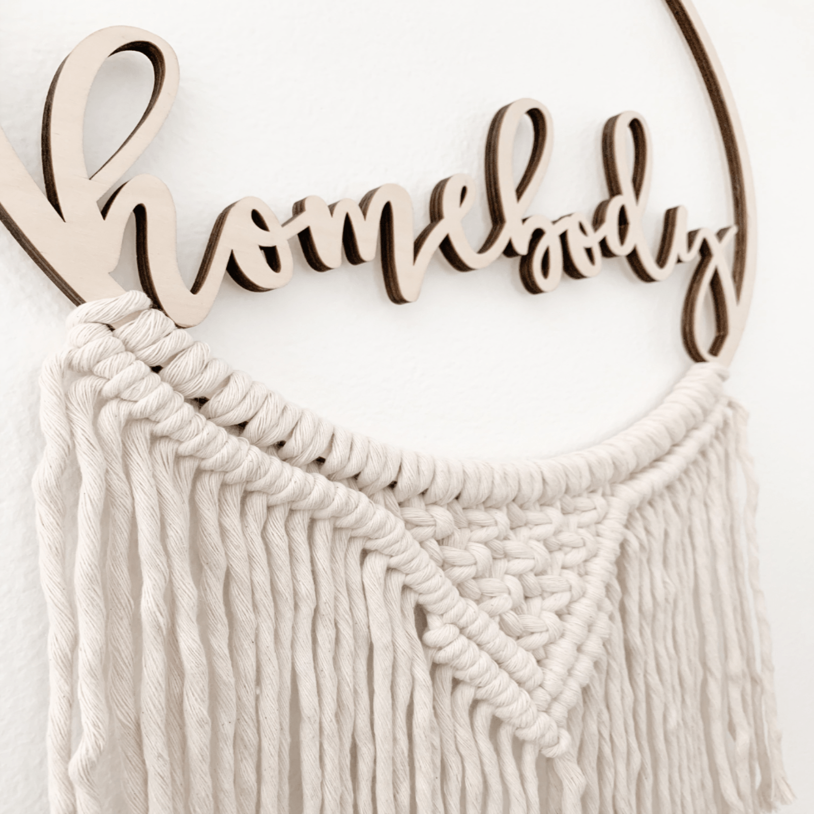 Macrame Welcome Signs