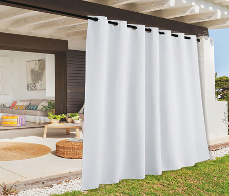 Make Sure to Install Practical Curtains for Patio Doors.
