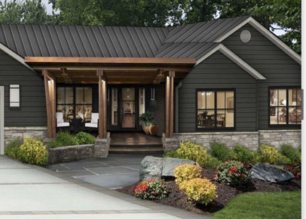 21 Modern Grey House Exterior Color Schemes For You! - TheHomeShare