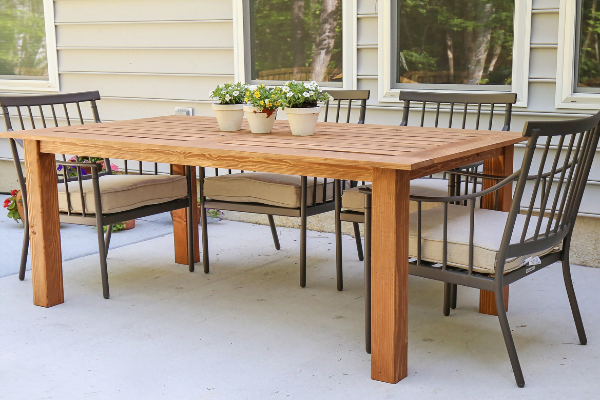 Outdoor Patio Styled Table