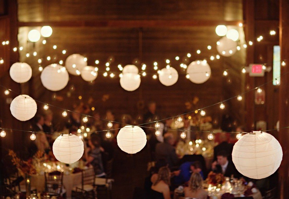 Paper Lanterns and Marquee Lights