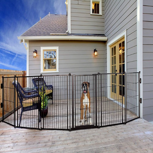 Patio Dog Fence