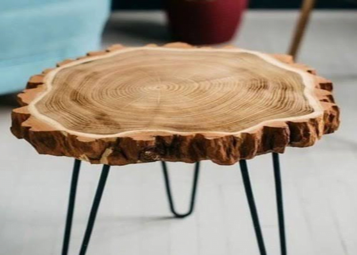 Peak Log Coffee Table