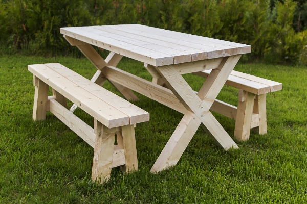 Picnic Farmhouse Table