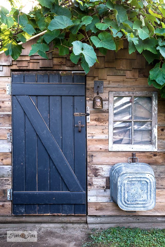 Rustic Barn Shed Door