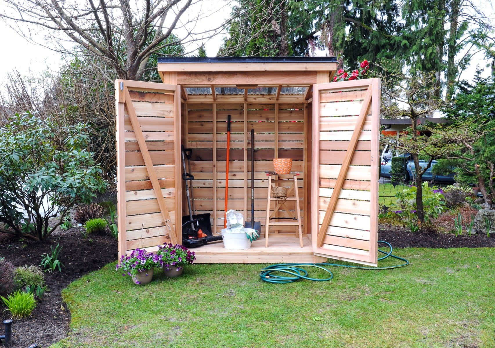 Small Cedar Shed by Ana-White