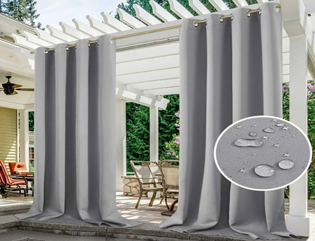 Think of Indoor:Outdoor Curtains