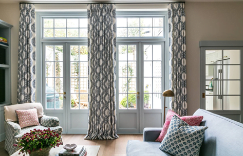 Try French Motif Curtains