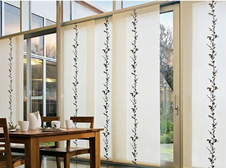 Use Curtain Panels to Add Patterns