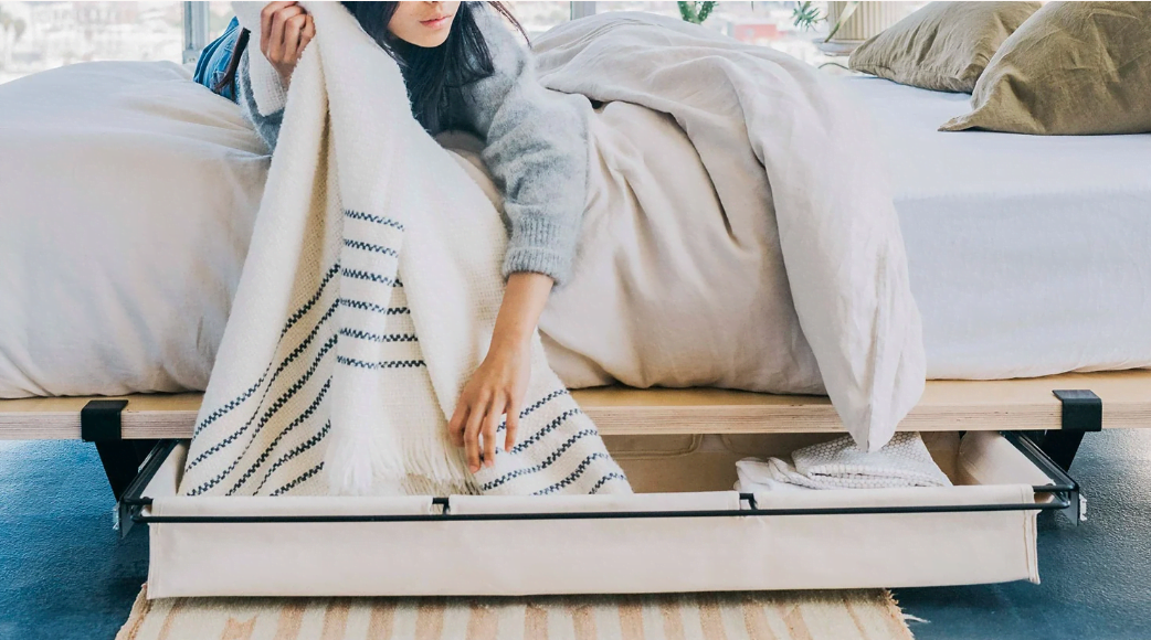 Ways for DIY Under Bed Storage