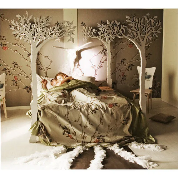 Whimsical Canopy Bed
