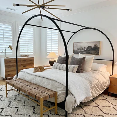 Arched Canopy Bed